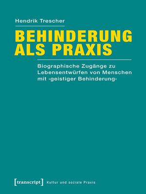 cover image of Behinderung als Praxis